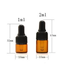 Mini Amber Glass Bottles for DIY Aromatherapy and Essential Oil Blending Projects