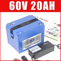 60v 20ah Scooter Motorcycle E bike Lithium ion battery pack 1500w motor