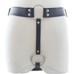 Women Faux Leather Adjustable Strap Harness Underwear Underpants Butt Plug Belt Adult Exotic Lingerie Sexy Panties Nightwear333B