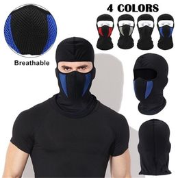 Cycling Caps Masks Motorcycle Full Face Mask Balaclava for Men Women Sports Breathable Dustproof Windproof Helmet Hood Moto Riding Neck Accessories 230720