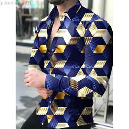 Men's Casual Shirts Fashionable High Quality Hot Sale New Mens Shirt Button Down Shirt Formal Long Sleeve Casual Party Tee Slim Fit L230721