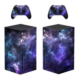 Aufkleber für Xbox Series X Skin Cover für Xbox Series X Konsole und 2 Controller Y1201320B