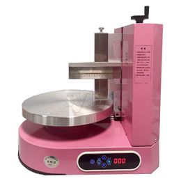 Kitchen Desktop Cake Cream Icing Spreading Coating Machine Automatic Cake Frosting Decorating Maker