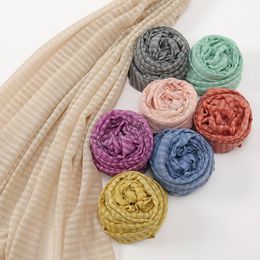 Luxury Cotton Viscose Scarf Rhinestone Beads Shawls and Wraps Echarpe Pashmina Bufandas Muslim Hijabs Sjaal 180*80cm