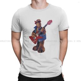 Men's T Shirts YEAH Guitar Man's TShirt ALF The Animated Series Crewneck Tops Fabric Shirt Humour High Quality Birthday Gifts