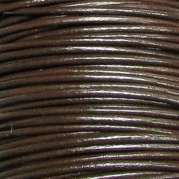 Whole 2mm Coffee shiping Genuine Round 100% COW Real Leather Jewelry Cord DIY String For Bracelet & Necklace263k