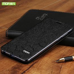 Leathercraft Leather Silicone Flip Case for Xiaomi Redmi 9 9s Note 9 Pro Note 12 Note 12 Pro Note 8 Note 7 Pro Case Cover Original Mofi