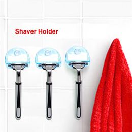 Shaver Toothbrush Holder Washroom Wall Sucker Suction Cup Hook Razor Bathroom Drop 308Y