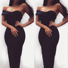 Simple Satin Sheath Cocktail Dresses Sexy One Shoulder Tea Length Short Prom Party Dress Evening Gowns240D