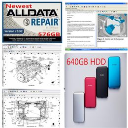 2020 Selling V10 53 Alldata Soft-ware in 640GB HDD usb3 0 Fast All data High quality Hard disk drive Alldata275T