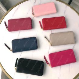 Wallets Card Holder long coin Purse mens zipper wallet Designer Bags women Purses Solid color printing pattern Fashion bags dicky0217t