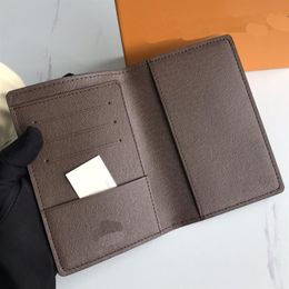 Luxury Designers ID Card Holder Women Passport Case Women Short Wallets For Men264W