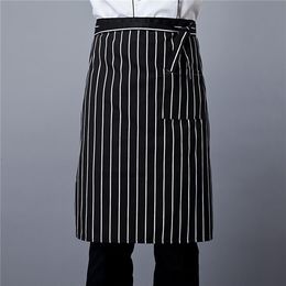 Chef half apron oil and pollution prevention restaurant el kitchen work clothes apron custom248S