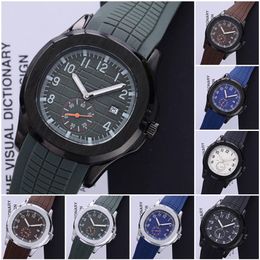 17Styles Top Fashion Sport 43mm Quartz Mens Watch Silicone Rubber Strap High Quality Watches Good Quality202V