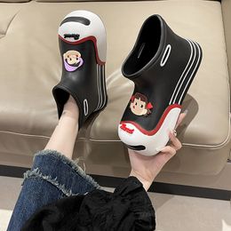 Boots Fashion Waterproof Women's 2023 Platform Cute Cartoon Girl Rain and Work 3041 Size 230721