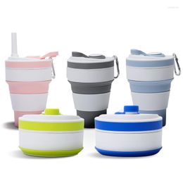 Mugs Outdoor Travel Silicone Folding Coffee Cup