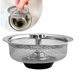 Storage Bags Kitchen Water Sink Philtre Strainer Tool Stainless Steel Floor Drain Cover Shower Hair Catche Stopper1589