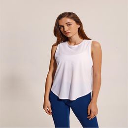 Women Yoga Tops Vest Crop Gym Yoga Fitness Sport Tank Tops Women Underwears Girl Solid Mesh Breathable Quick Dry Elastic Top Tee X248a