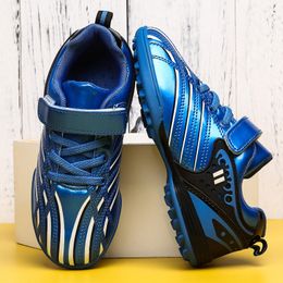 Rain Boots Children Soccer Shoes for Kids Turf Training Girl Football Tournament Futsal Hall Boot Boys 230721