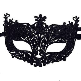 Princess Venice Mask Christmas Party Ball Mask Halloween Masquerade Performance Half Face Fox Sequin Women Girls Mask U2