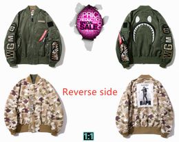 Top Craftsmanship Mens jackets Spots designers coat Varsity Stylist ghosts Military style jacket Baseball wear