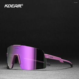 Sunglasses KDEAM Bike Cycling Polarised Bicycle Glasses Sports Men's TR90 Fram Shades MTB Road Riding Eyewear Protection Goggles