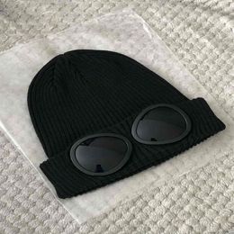 Company Beanie CP Goggle Style Black Double Google Hat Unisex Winter Xmas 301Z