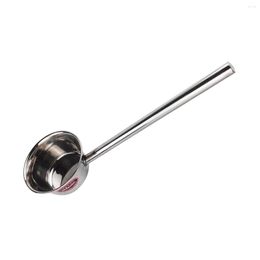 Flatware Sets Long Handle Stainless Steel Soup Spoon Home Kitchen Porridge Ladle Tool 35cm