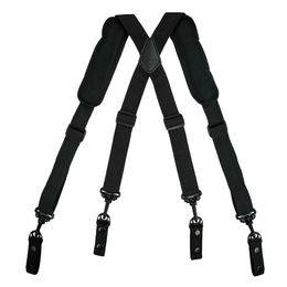 Suspenders MeloTough Tactical Suspenders Suspenders for Duty Belt with Padded Adjustable Shoulder Military Tactical Suspender 2212285G