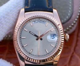 36mm high quality women's automatic mechanical watch ladies watches Tape Watchband women stainless steel folding buckle sport waterproof fashion wristwatch-5