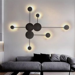 Postmodernen led Wand Lichter Kunst Wohnzimmer Esszimmer Dekorative Lampe Kreative Korridor Einfache Nordic Wand Leuchte Nacht Lighting298z