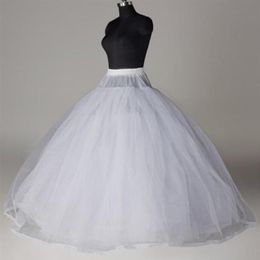 Cheap Wedding Dresses Petticoats Hoops Ball Gowns Underskirts Bridal Dresses Plus Size Crinoline Petticoats236w
