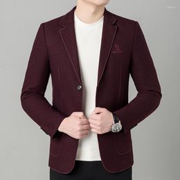 Men's Suits 2023 Suit Top Fashion Trend Handsome High-end Senior Feeling A Variety Of Optional Korean Version Slim Jacket