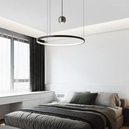 Pendant Lamps Dining Room Lights Master Bedroom Modern Minimalist Living LEDLights