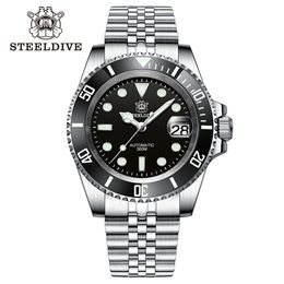 SD1953 Black Dial New Bracelet With Milled Clasp 41MM NH35 Movement 300M Waterproof Mens Automatic Dive Watches Reloj