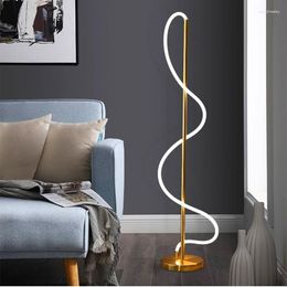 Pendant Lamps Nordic Living Room Floor Lamp Modern Creative Study Bedroom Interior Lighting LED