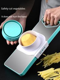 Boormachine Multifunction Vegetable Cutter Household Potato Shredder Stainless Steel Kitchen Garlic Radish Vegetable Slicer Grater