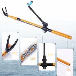 Fishing Accessories Rod Holder carbon fishing box Support Brackets Telescopic 2 1 2 4M 230721