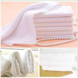 10 x white 3030 microfiber towel hand towel kitchen clean towel face towel hand towe el kindergarten bath beauty whole 260b