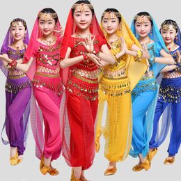 Gym Clothing Girls Belly Dancing Costume Set Kids Dance Costumes For Children Girl Bellydance Performance Egypt