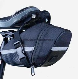 Bicycle mountain bike saddle tube rear seat bag tail package cushion kit riding Panniers cycling phone tools bags outdoor equipment