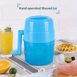 1pc Ice Planer, Portable Ice Crusher, Ice Planer Hand Shake, Ice Crusher, Smoothie Machine, Household Small Manual Ice Breaker, Sponge Ice Mechanism Ice