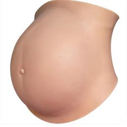 Two Colours 2-10 months Adjustable belly Twins Artificial Baby Tummy Silicone Belly Fake Pregnancy Pregnant Belly Fake Pregnancy Wh280Q