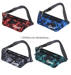 Fashion cascual sports running waist bag outdoor fitness gym workout waistpack camouflage cycling camping fanny hip packs traveling phone money purse bags