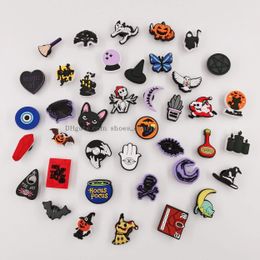 Shoe Parts Accessories Halloween Charms Fit For Clog Pins Girls Boys Cute Witch Pumpkin Skl Christmas Gift Decoration Drop Delivery Amp8M