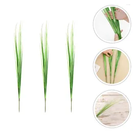 Decorative Flowers Artificial Water Plants Simulation Grass Flower Vase Household Greenery Decorations Onion