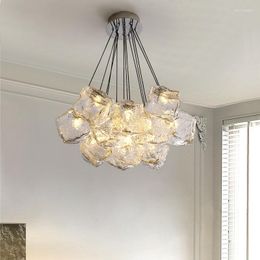 Chandeliers Modern Luxury Lighting Hanging Lamp Glass Idoor Home Decor Pendant For Living Room Dining Table Bedroom G9