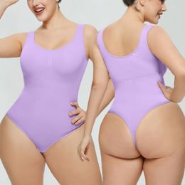 Women's Shapers Large Size Seamless Shapewear Bodysuit Women Tummy Control BuLifter Body Shaper Invisible Underwear Slimming Thong