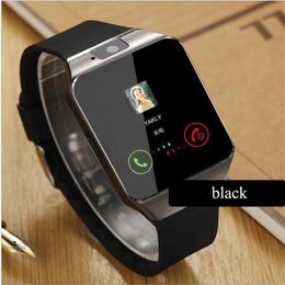 DZ09 Smart Watch Wrisbrand Android iPhone SIM -карт интеллектуальный мобильный телефон State Thone Thene Watchs с Package284Z