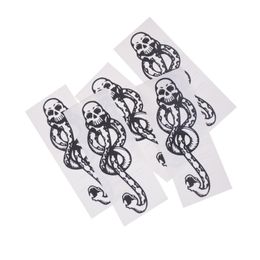 1/5PCS Death Eaters Dark Mark Make Up Tattoos Stickers Cosplay Accessories and Dancing Party Dance Arm Art Temporary Tatoo